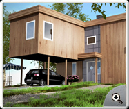 Architectural Rendering- Exterior House