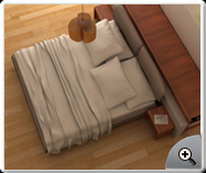 3D Rendering- Bedroom