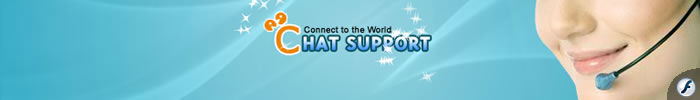 Chat support banner