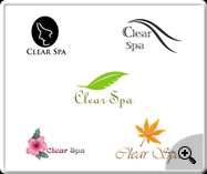 Clear Spa- web logo design