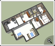 Google Sketchup 3D- Ground Floor Plan_2